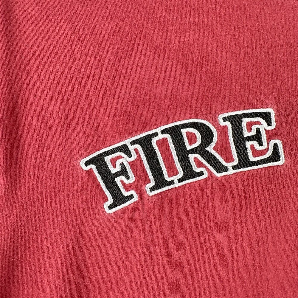 Avatar: The Last Airbender Fire Nation Dark Red Firebender T-Shirt L Color Block - Picture 9 of 9